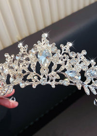 6Rhinestone Coral Crown