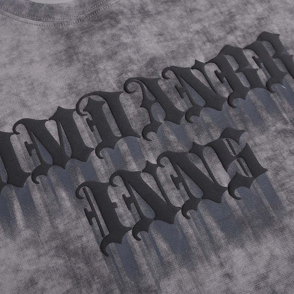 Fashion Tie-dye T-shirt Loose Top Men