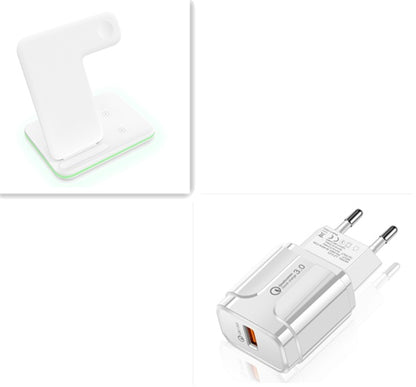 TriMount Charge: 3-in-1 Multi-Device Wireless Charging Bracket