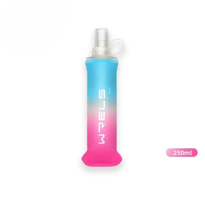 Foldable Soft Water Bottle Outdoor Sports Silicone Cup For Water