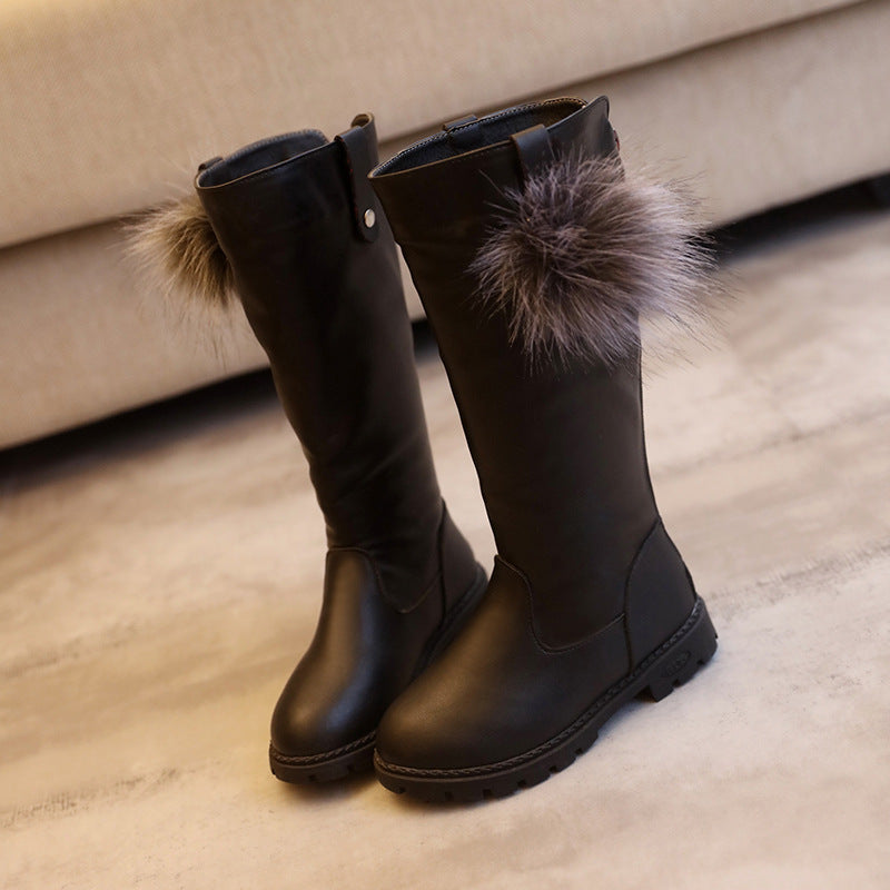 The Regal High: Fashion Girls’ Princess High Boots