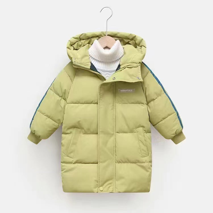 The Wadded Shield: Mid-Length Thickened Down-Alternative Jacket