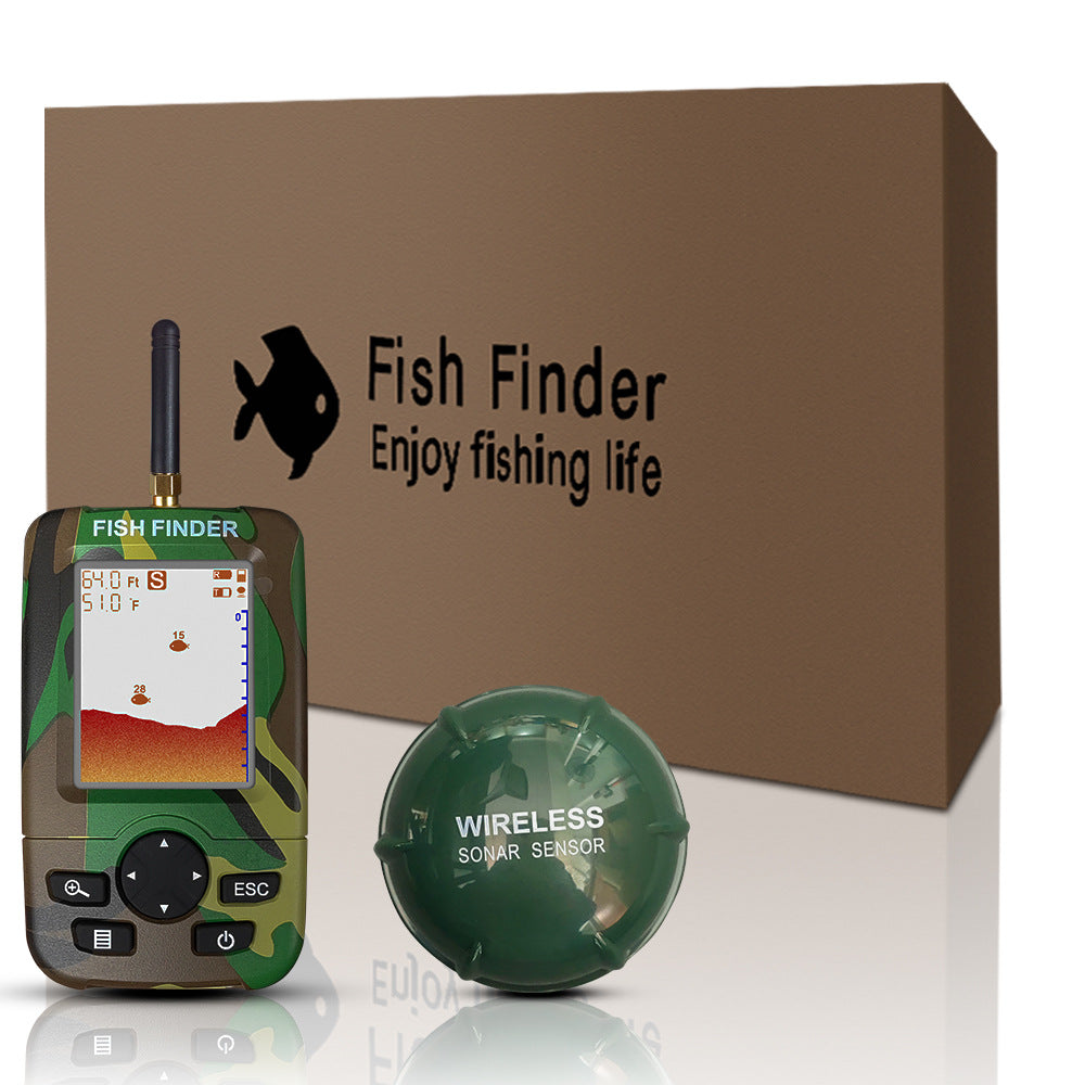 Smart Wireless Fish Finder Accurate Detection Of Fish Group Positions Various Styles