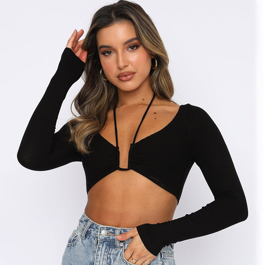 Women's Sexy Long Sleeve T-shirt