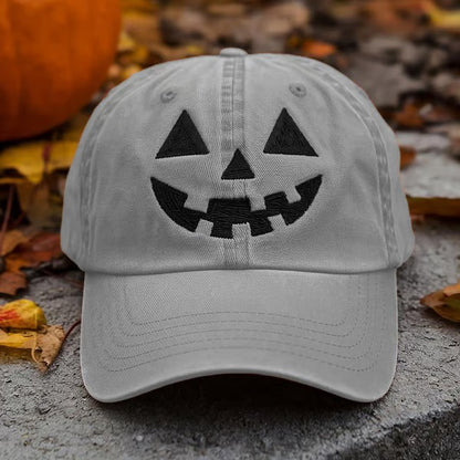 Halloween Personality Pumpkin Autumn Style Printed Hat