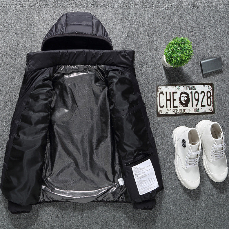 Carbon-Fiber USB Thermal Heated Power Coat