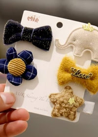 Khaki elephant plush star