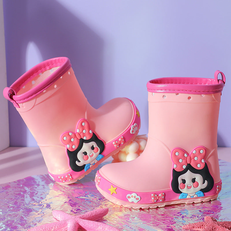 The Kindergarten Princess: Non-Slip Rain Boots