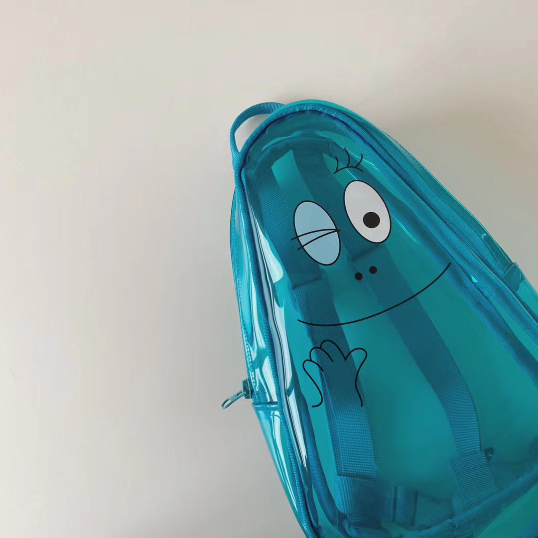 The Transparent Jelly: PVC Jelly Signature Children’s Backpack