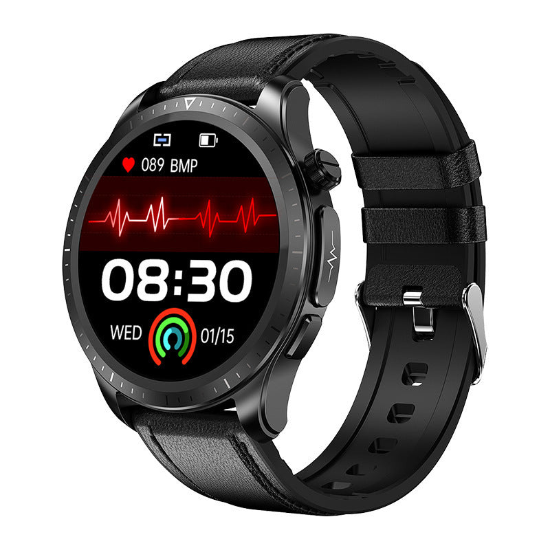 E420 Smart Watch Real Heart Rate Temperature Blood Oxygen ECG Information