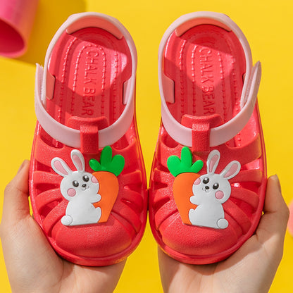 Jelly Tide: Female Baby Flexible Plastic Jelly Sandals