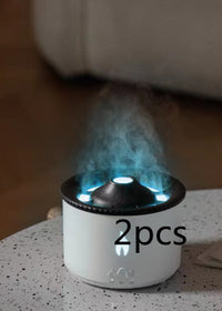Blue flame bead2pcs