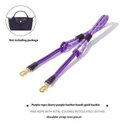 Punch-free Modification Accessories Braided Rope Shoulder Strap Crossbody Strap