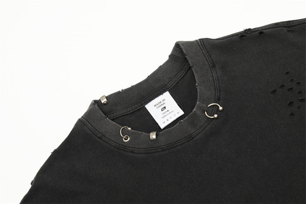 Fashion Short Sleeve Loose T-shirt Men