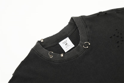 Fashion Short Sleeve Loose T-shirt Men