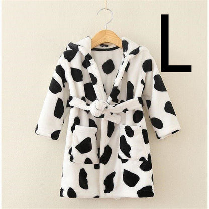 All-Season Heirloom: Thickened Flannel Children’s Robe