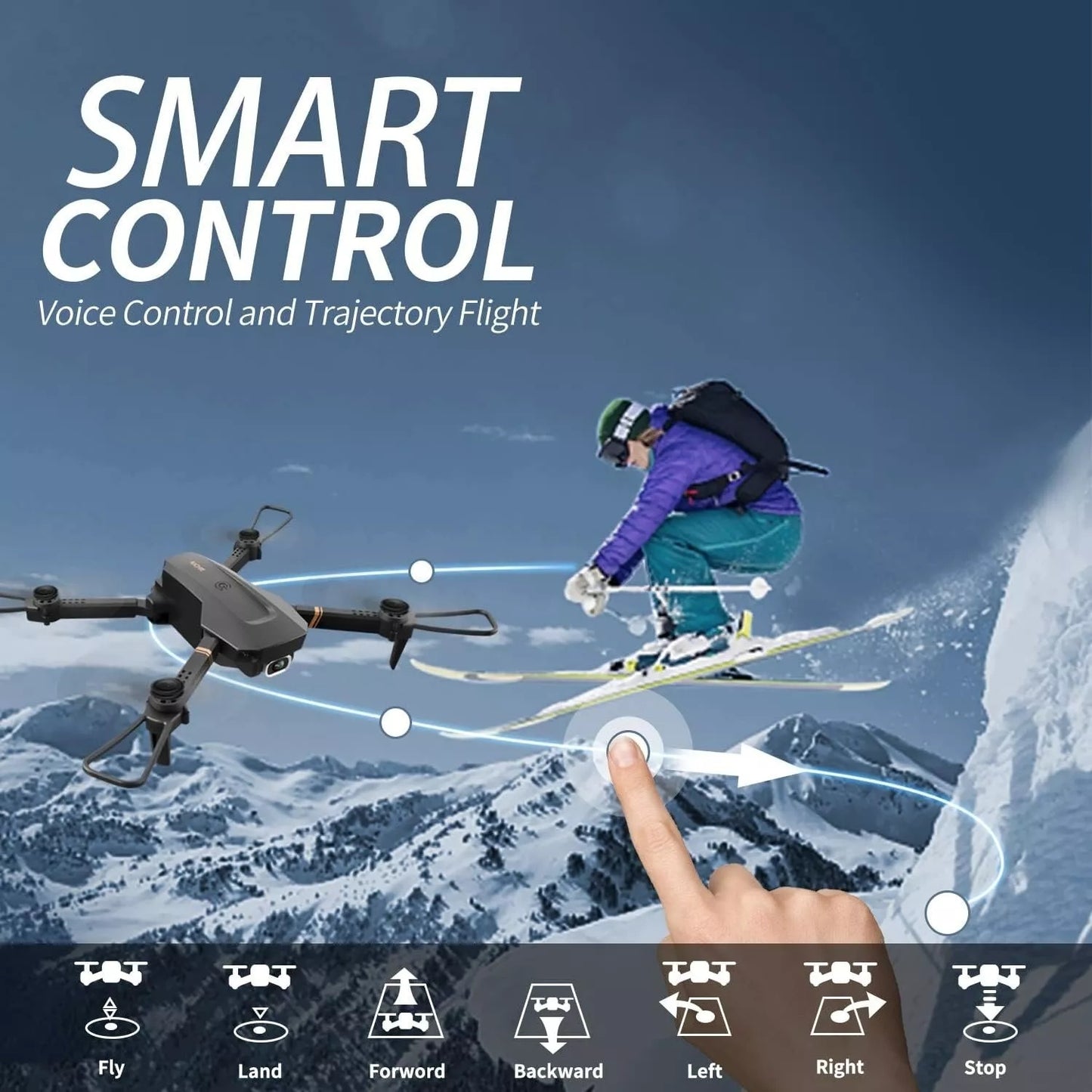 V4 Foldable Mini Drone With Camera 4K 1080P HD Drone ,3 Batteries,Drones For Adults Kids,Remote-controlled Quadcopter,Logistics Is Randomly Sent By UPS,USPS,