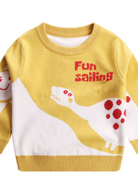 F dinosaur yellow