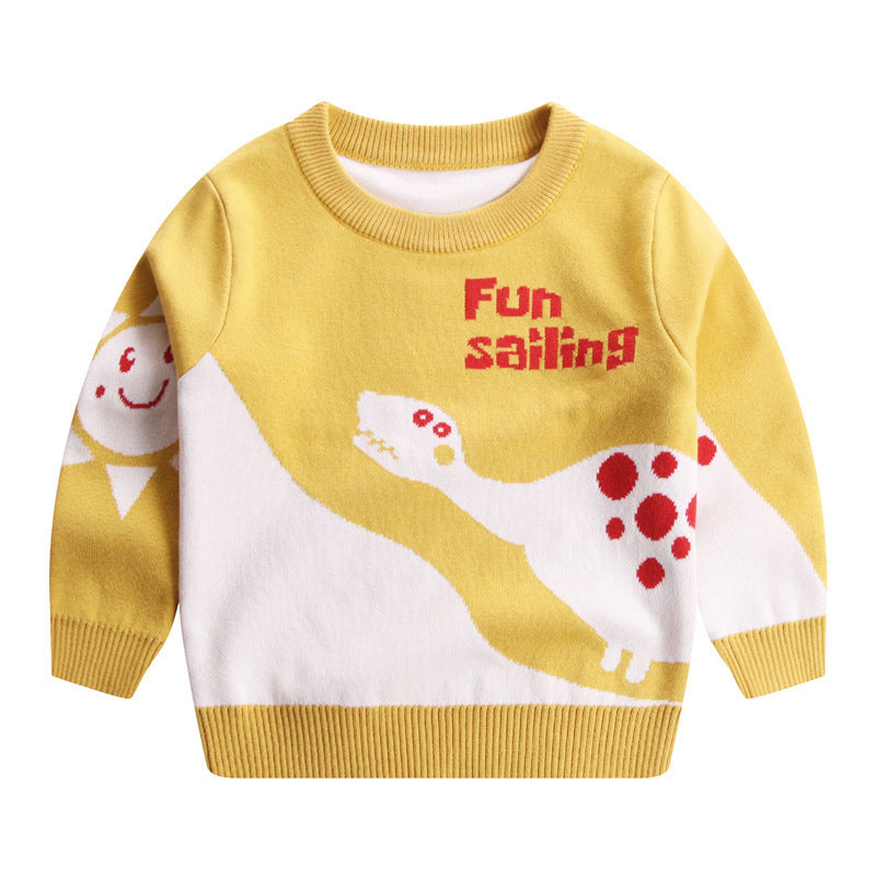Dual-Layer Insulated Autumn Cotton Jumper