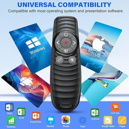 Dual Receiving Laser Pointer With Remote Control Rechargeable