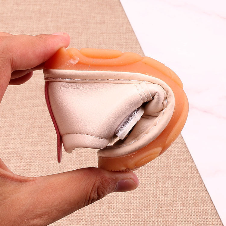 Girl with bell calling shoes