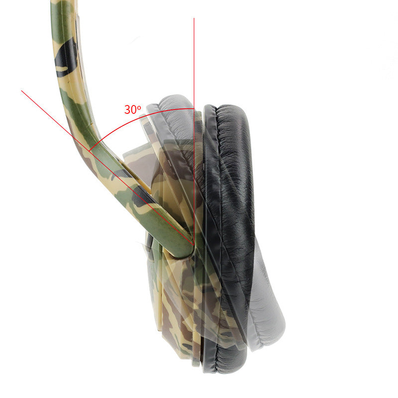 CamoStrike: Camouflage PS4 Bass Gaming Headset