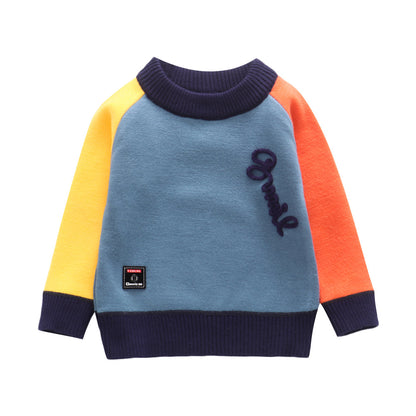 Plush Velvet Foundation Round Neck Jumper