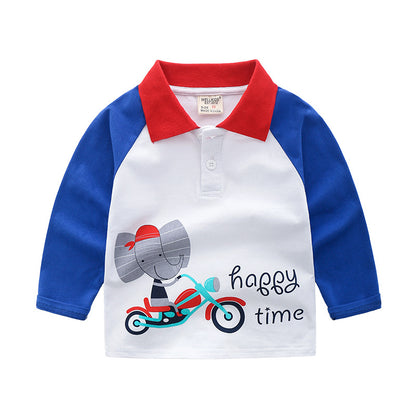 The Polo Autumn: Boys’ Long-Sleeve Autumn POLO Performance Shirt