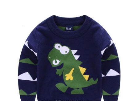Dino-Discovery Bold Statement Graphic Sweater