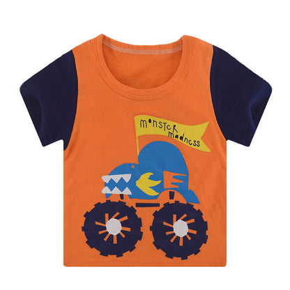 The Signature Short: Classic Boys’ Short-Sleeve Performance T-Shirt