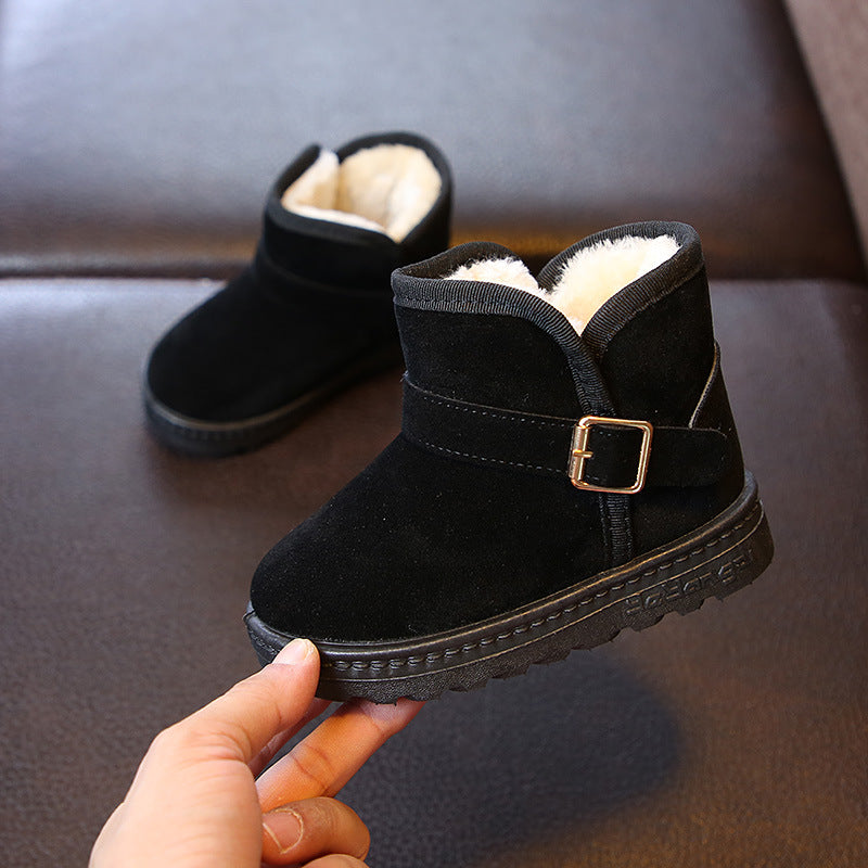 The Frost Shield: Plush-Thickened Non-Slip Cotton Boots