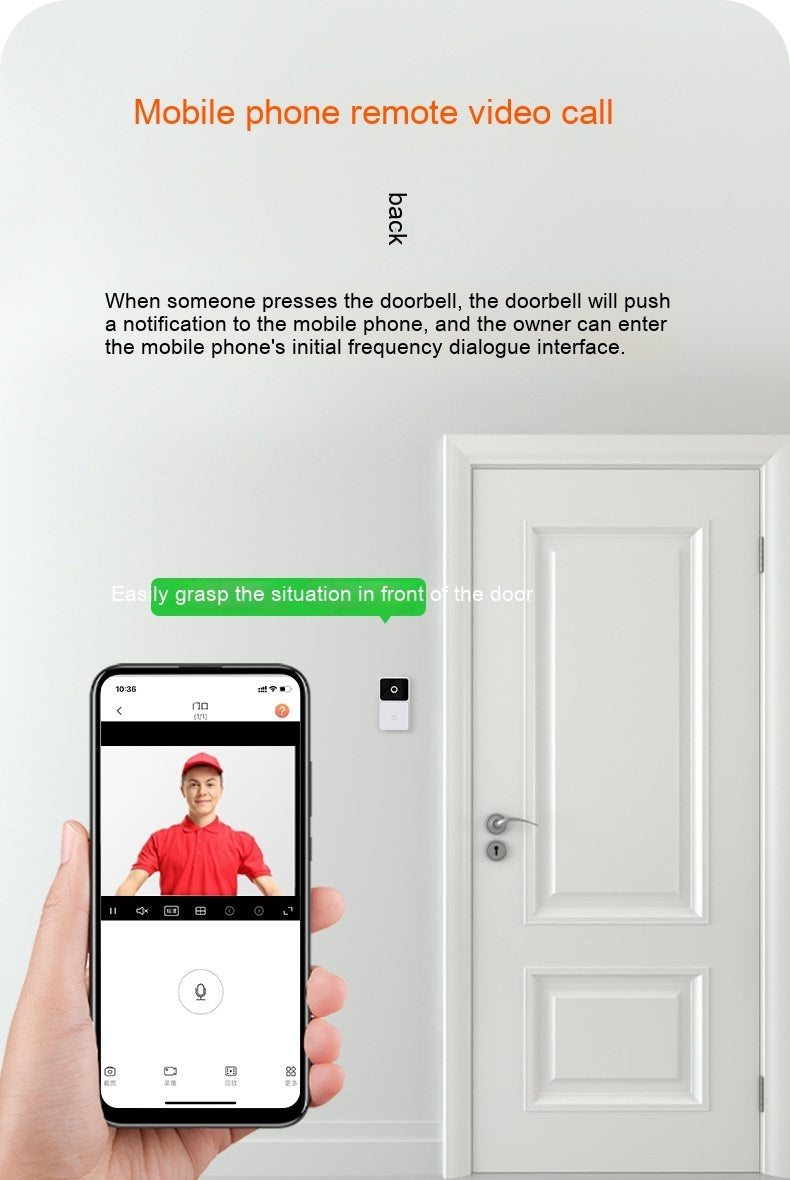 Wireless Visual Home Smart Doorbell Camera