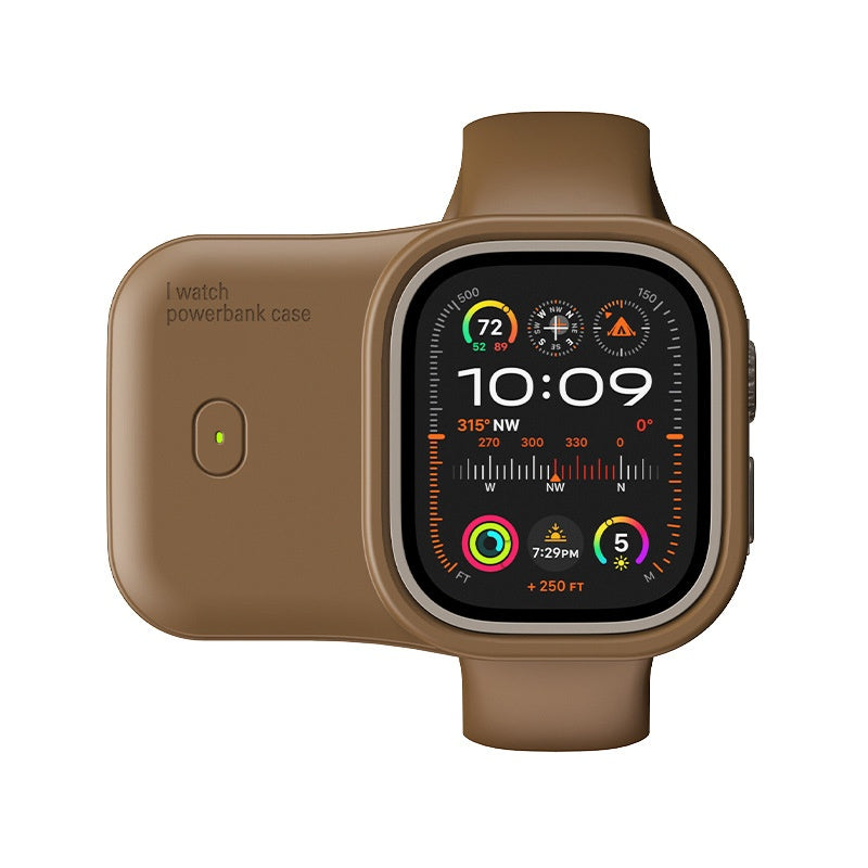 WristPower Watch: Portable Wireless Power Bank Compatible with Smartwatch