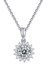 1ct Moissanite Pendant