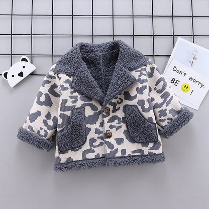 The Foreign Hearth: Boys’ & Girls’ Foreign-Style Fur Warm Jacket