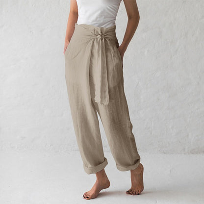 Temperament wide-leg casual pants