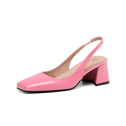 Women's Square Toe Fresh Slip-on Sandals