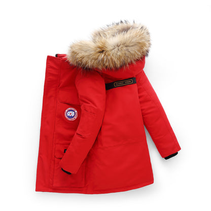 The Long-Arctic: Boys’ Long-Thickened Down Performance Jacket