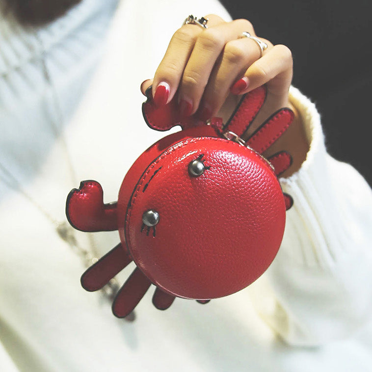 The Coastal Charm: Artisan Crab Coin Purse