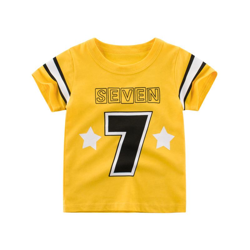 The New Season: Boys’ New Summer Short-Sleeve Performance T-Shirt
