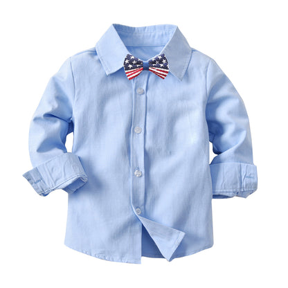 The Foundation Layer: Baby Boy Long-Sleeve Bottoming Shirt