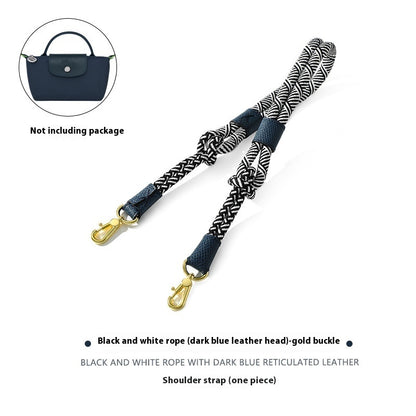 Punch-free Modification Accessories Braided Rope Shoulder Strap Crossbody Strap