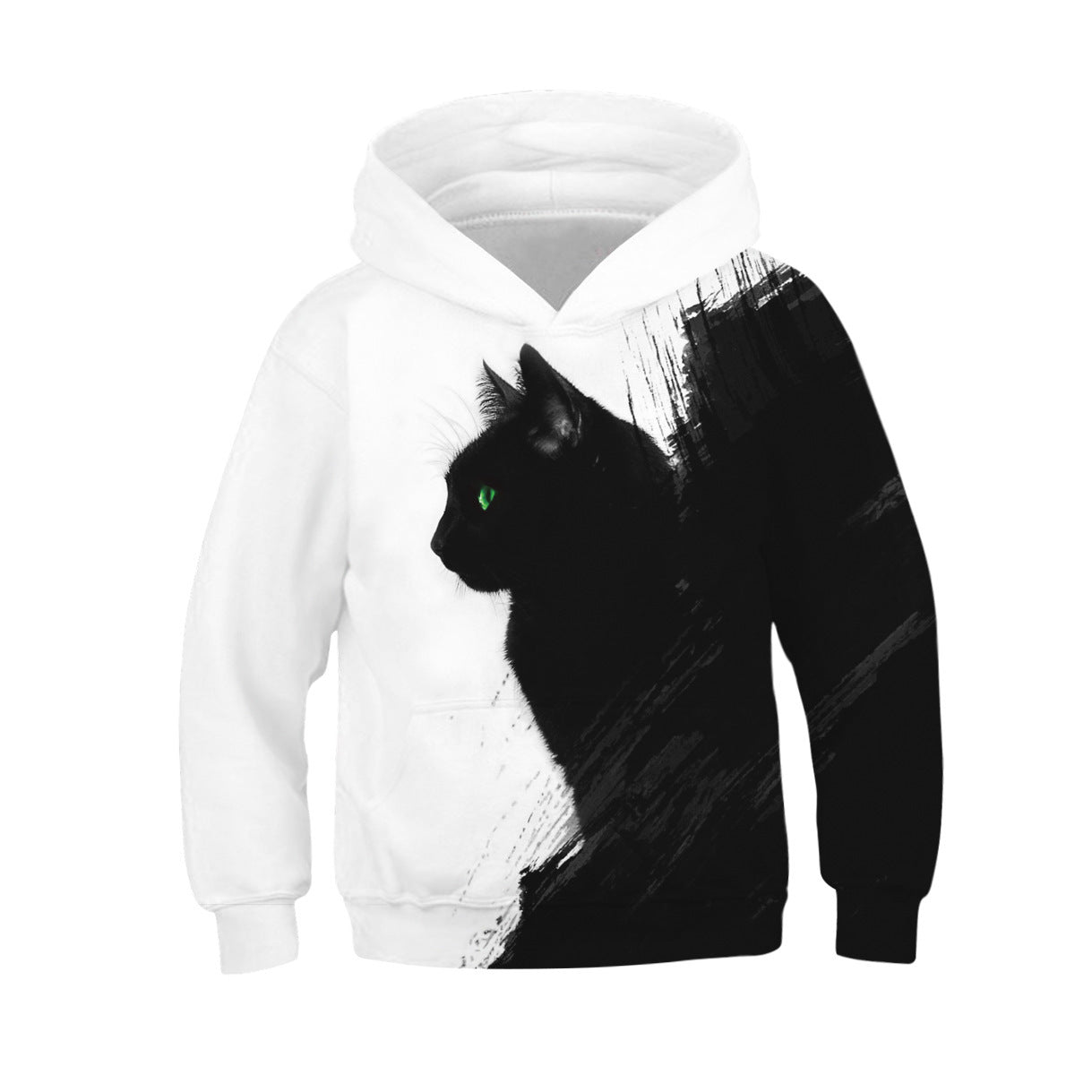 Cinematic Digital Print Hooded Performance Jumper