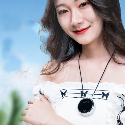 AeroNecklace Slim: Portable Wearable Personal Purifier