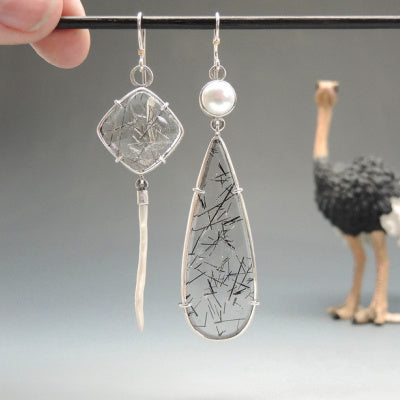 Antique Silver Earrings Retro Ornament Accessories Ear Hook Women