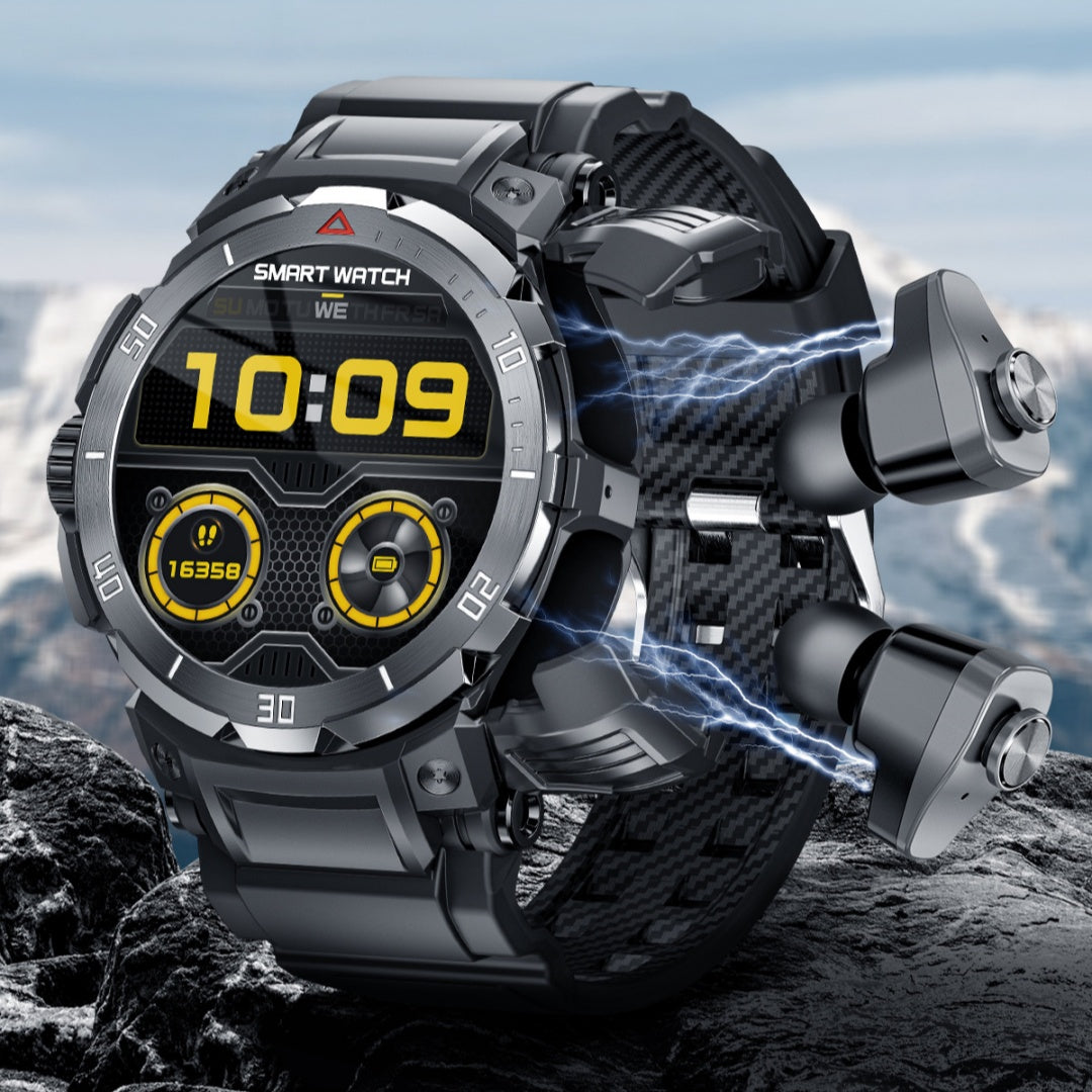 TWS Clarity: 2-in-1 High-Definition Call Smart Watch