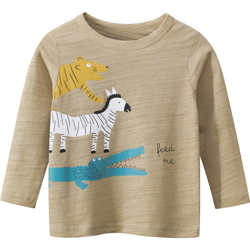 The Pacing Long: Boys’ Signature Long-Sleeve Performance T-Shirt