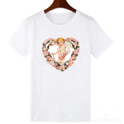 Adam and Eve crewneck T-shirt