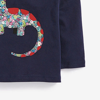 The Knitted Baseline: Knitted Cotton Signature Boy T-Shirt