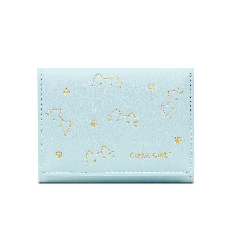 New Short Folding Small Wallet Women's Niche